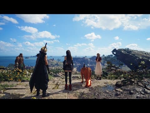 YouTube thumbnail for FINAL FANTASY VII REBIRTH – Summer Game Fest 2023 Trailer