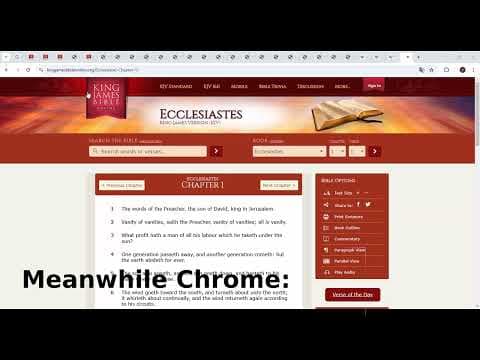 YouTube thumbnail for Firefox vs chrome