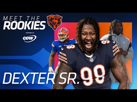 YouTube thumbnail for Gervon Dexter Sr. | Meet the Rookies | Chicago Bears
