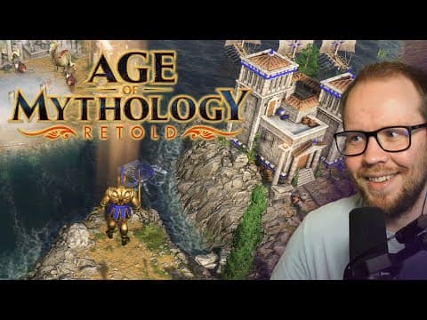 YouTube thumbnail for My First Experience with Age of Mythology: Retold (it's amazing)—TheViper