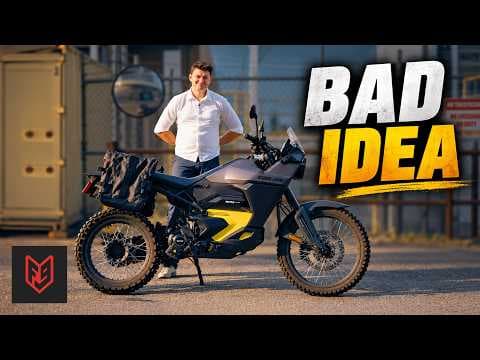 YouTube thumbnail for The Reality of an Electric Motorcycle Road Trip | FortNine