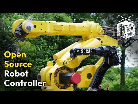 YouTube thumbnail for Video - I built an open source industrial robot controller | Excessive Overkill