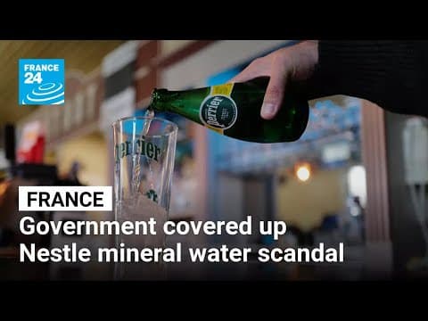 YouTube thumbnail for French government covered up Nestle mineral water scandal, Senate report shows
