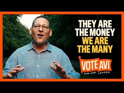 YouTube thumbnail for Avi Lewis enters Leadership Race
