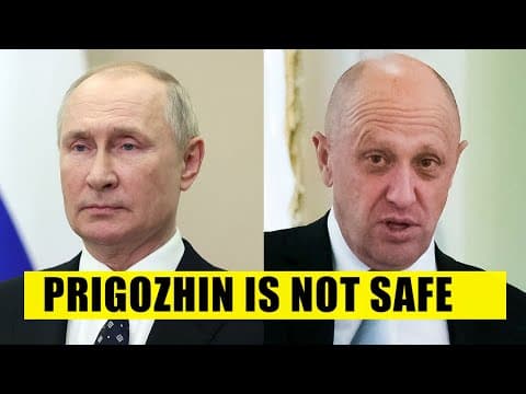 YouTube thumbnail for Coup in Russia: Arrest Warrant For Prigozhin is Out