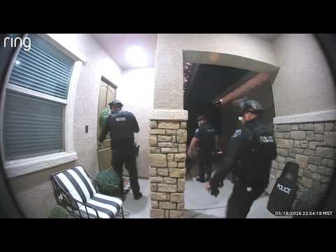 YouTube thumbnail for 82-year-old YouTuber grandma was raided by police and SWATs during her live stream last night where she plays Minecraft to raise money for her grandsons cancer. Authorities brought 20 police cars