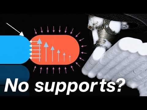 YouTube thumbnail for How wave overhangs let you print without supports