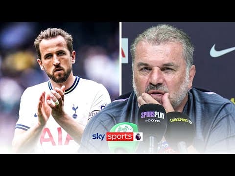 YouTube thumbnail for Ange Postecoglou's first Spurs press conference