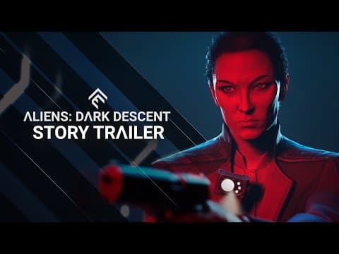YouTube thumbnail for Aliens Dark Descent - Story Trailer