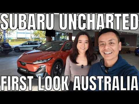 YouTube thumbnail for 2026 Subaru Uncharted First Look Australia Walkaround Pricing & Specs