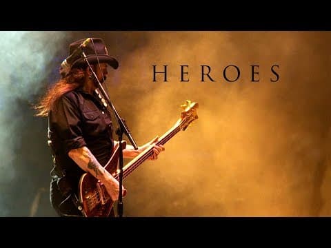 YouTube thumbnail for Motörhead - Heroes (David Bowie Cover)