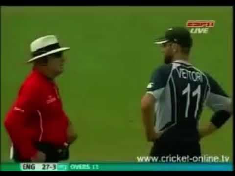 YouTube thumbnail for Brendan McCullum runs out Paul Collingwood in familiar circumstances