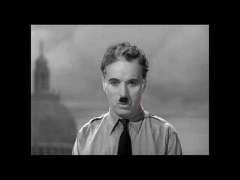 YouTube thumbnail for The Great Dictator - Charlie Chaplin