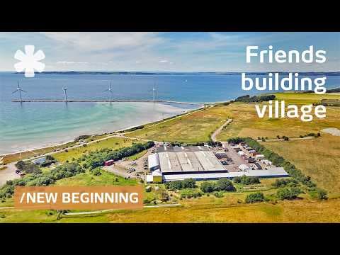 YouTube thumbnail for Friends pool money to build ecovillage in self-owned factory coop