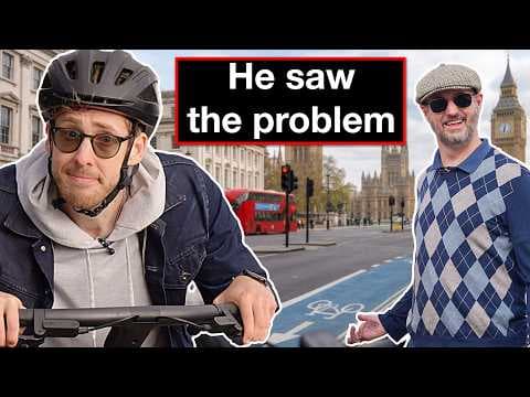 YouTube thumbnail for I Took Not Just Bikes Cycling in London | Evan Edinger