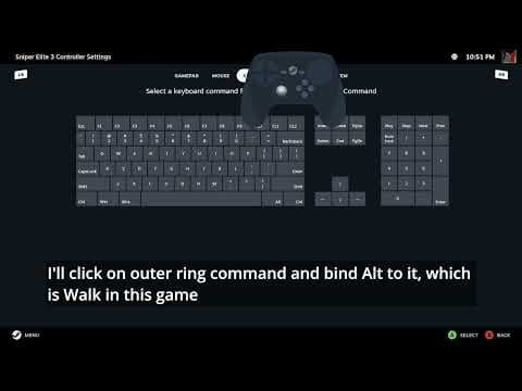 YouTube thumbnail for Analog like movement for WASD mapping in new Steam Big Picture Mode
