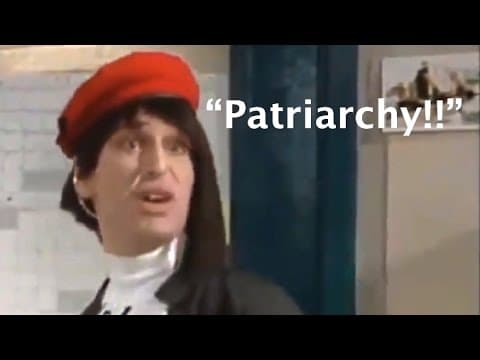 YouTube thumbnail for Social Justice Art Class- A Kids in the Hall comedy sketch from the early 90s that so accurately predicted the woke future