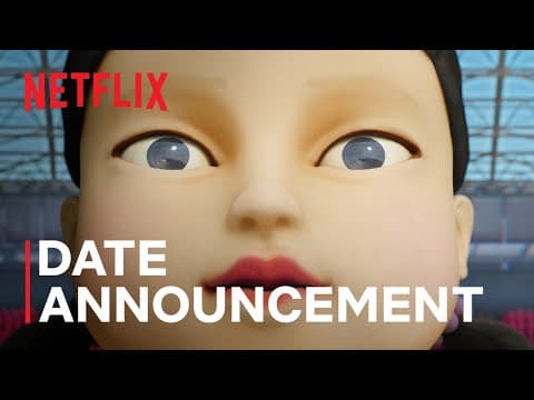 YouTube thumbnail for Squid Game: Season 2 Date announcement