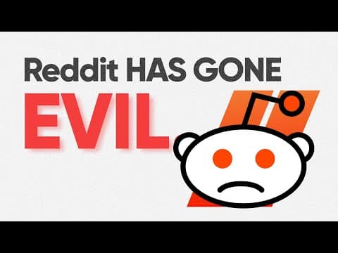 YouTube thumbnail for Reddit forcibly breaks strike