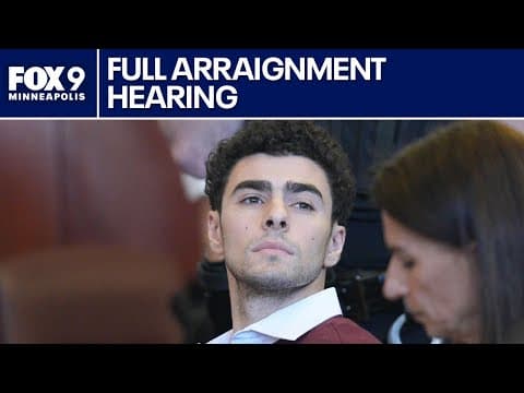YouTube thumbnail for (2024 Court Footage) Luigi Mangione Pleads Not Guilty [RAW]