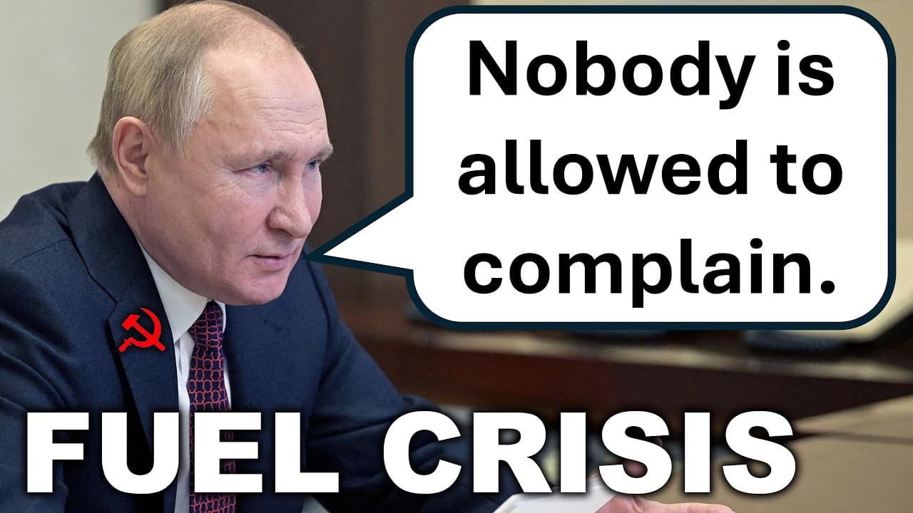 YouTube thumbnail for Second Wave Fuel Crisis is Hitting Moscow Right Now ( Jake Broe )