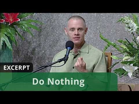 YouTube thumbnail for Adyashanti, Do Nothing