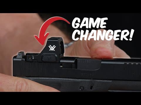 YouTube thumbnail for The NEW Vortex Defender Red Dot Optic