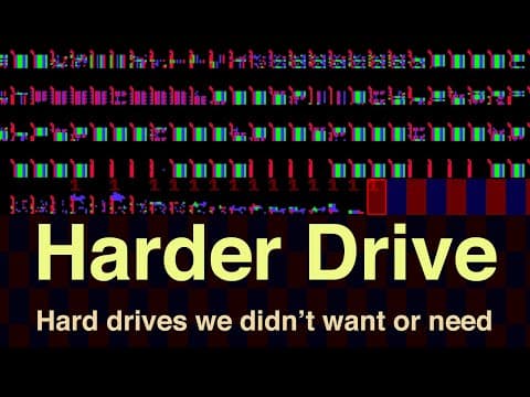 YouTube thumbnail for Harder Drives: Hard drives we didn't want or need
