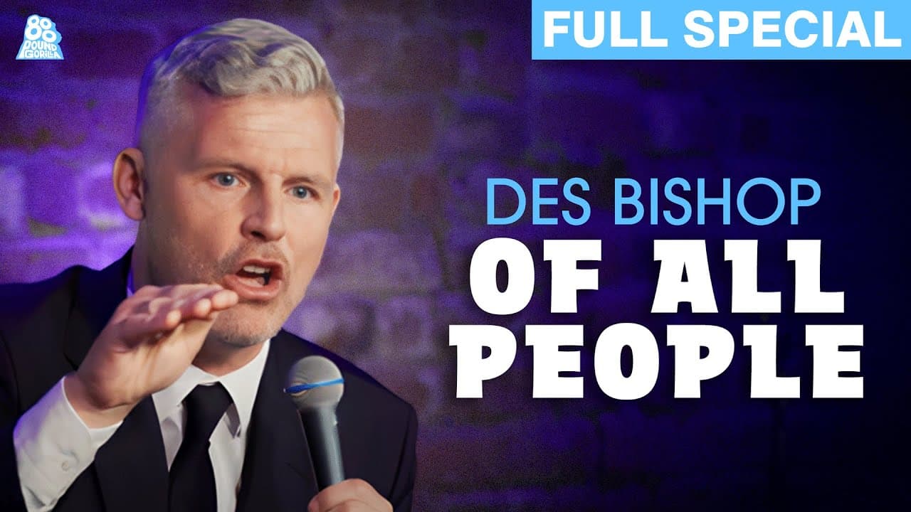 YouTube thumbnail for [Comedy Special] Des Bishop | Of All People (56:23)