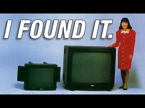 YouTube thumbnail for What Happened to the World's Largest Tube TV? | Shank Mods [35:46]