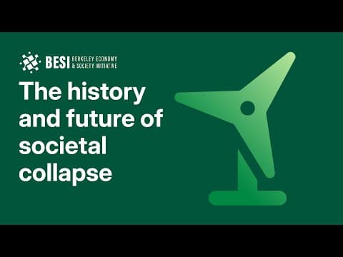 YouTube thumbnail for "Goliath's Curse: Climate, Inequality, and Societal Collapse",  Luke Kemp (associate at the Centre for the Study of Existential Risk at the University of Cambridge) #politics #anthropology