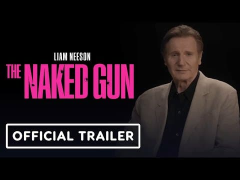 YouTube thumbnail for The Naked Gun - Official Comedy PSA (2025) Liam Neeson