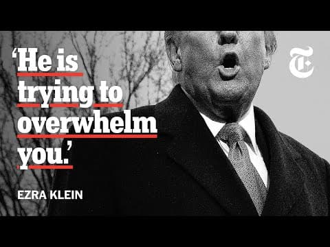 YouTube thumbnail for Don't Believe Him | Ezra Klein