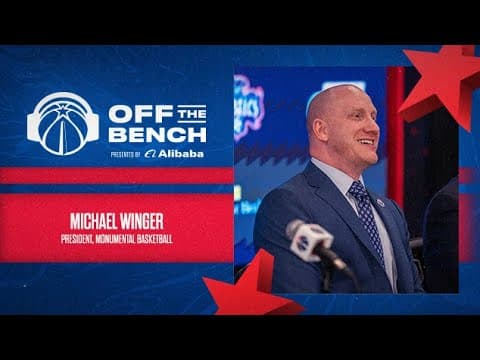YouTube thumbnail for Off the Bench: Michael Winger, President of Monumental Basketball