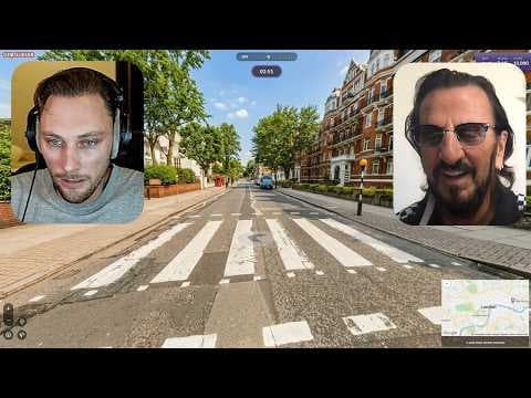 YouTube thumbnail for ringo starr plays geoguessr: beatles | MEMORY LANE