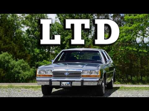 YouTube thumbnail for Regular Car Reviews - 1988 Ford LTD Crown Victoria LX