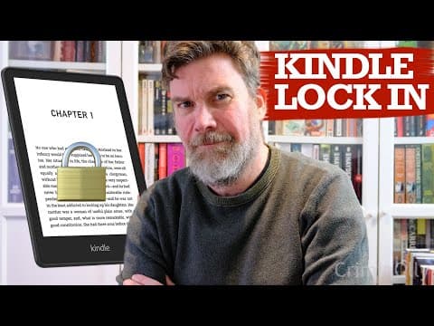 YouTube thumbnail for On Feb. 26, 2025 Amazon will remove your ability to download your ebooks to your computer or any other device except Kindle.