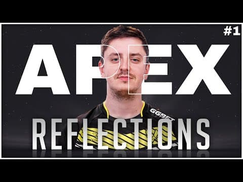 YouTube thumbnail for "in terms of pure skills, [kennyS] was above everyone" - Reflections with apEX