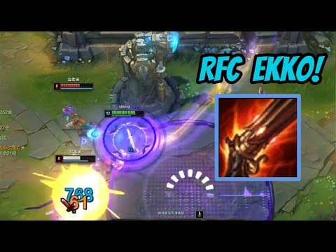 YouTube thumbnail for Xiao Lao Ban smashing with Rapid Fire Cannon