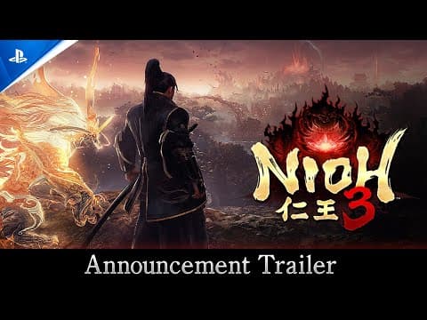 YouTube thumbnail for Nioh 3 - Announcement Trailer