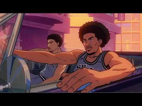 YouTube thumbnail for San Antonio Spurs 26/27 alternate jersey reveal.