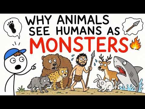 YouTube thumbnail for Why Animals See Humans As Monsters