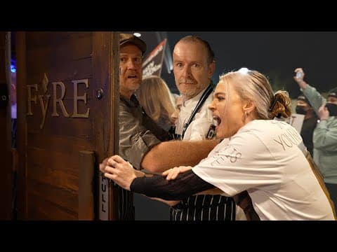 YouTube thumbnail for Tash Peterson dunks on celebrity 'chef' & guests after banning all vegans from his 'restaurant'