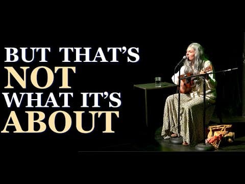 YouTube thumbnail for Woman Only Sings About Other Women Drowning