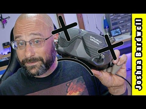 YouTube thumbnail for Bardwell: WTFOS bug causes DJI goggles to reboot during flight! Fix it now!