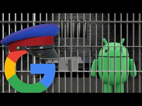 YouTube thumbnail for Google is Locking Down Android - YouTube