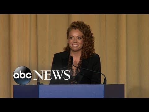 YouTube thumbnail for Michelle Wolf 2018 Correspondence Dinner
