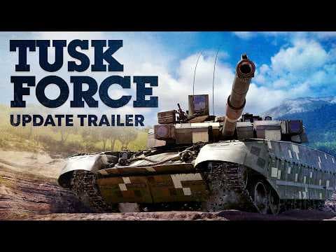 YouTube thumbnail for 'Tusk Force' Update Trailer
