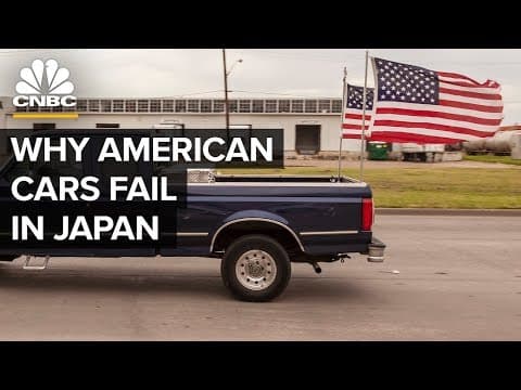 YouTube thumbnail for Why Ford And Other American Cars Don’t Sell In Japan