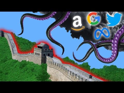 YouTube thumbnail for China's Internet Firewall is Good, Actually